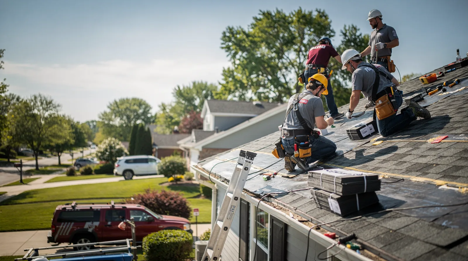 Roof Repair in Hills, IA around you